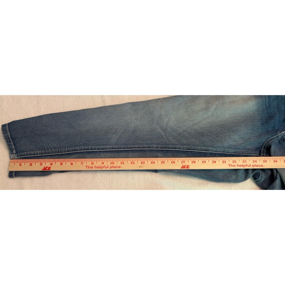 Hydraulic Jeans Womens 12 Nolita Embroidered Embellished Denim Umbre‎ Blue - Picture 6 of 10